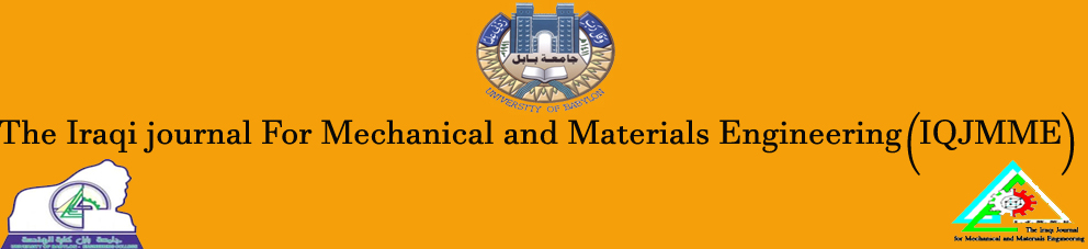 The Iraqi Journal for Mechanical and Materials Engineering (IQJMME)
